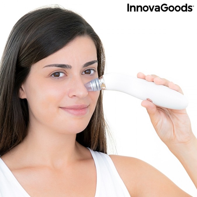 Aparat electric facial de curatare a punctelor negre pore-off InnovaGoods