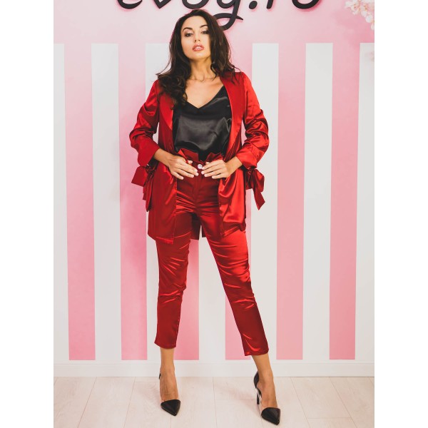 Compleu Elegant cu 3 piese Miss Red [1]