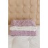 Patura CoCoLiNo tip Tricotaj cu blanita, 200x230cm, Jojo Home, Lila [4]
