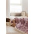 Patura CoCoLiNo tip Tricotaj cu blanita, 200x230cm, Jojo Home, Lila [7]