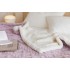 Patura CoCoLiNo tip Tricotaj cu blanita, 200x230cm, Jojo Home, Lila [2]