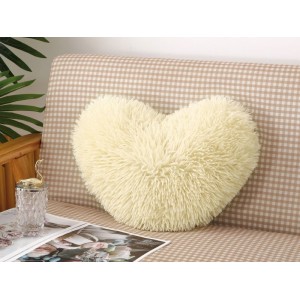 Perna inimioara, Fluffy, Jojo Home, Crem Perna inimioara, Fluffy, Jojo Home, Crem