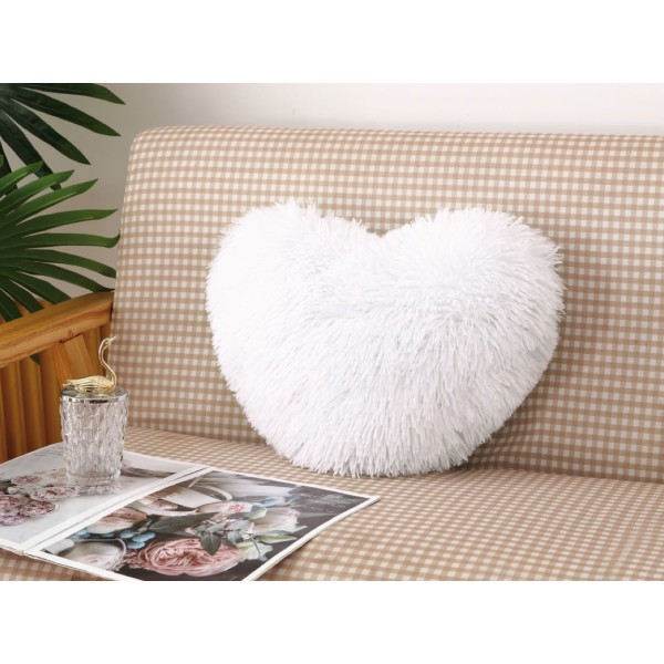 Perna inimioara, Fluffy, Jojo Home, Alb [1]