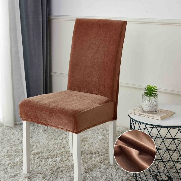 Set 6 huse universale pentru scaun, CATIFEA, Jojo Home, Maro [1]