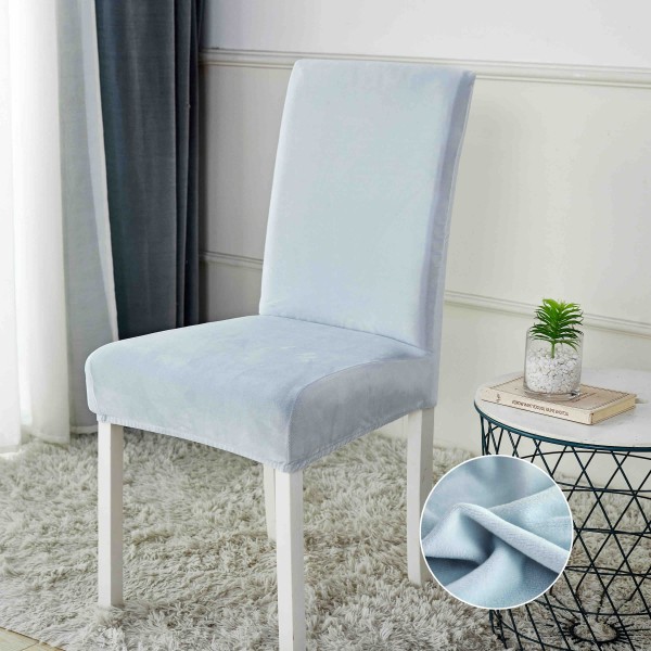Set 6 huse universale pentru scaun, CATIFEA, Jojo Home, Bleu [1]