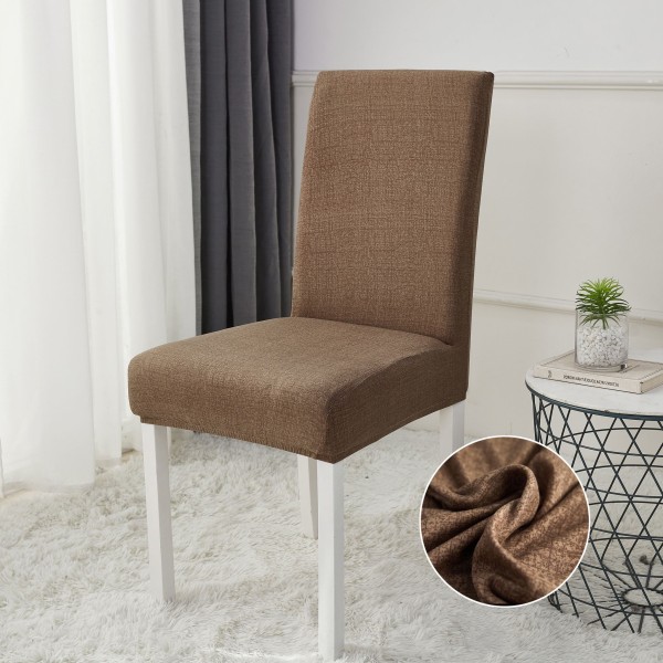 Set 6 huse universale pentru scaun, ELASTICE, Jojo Home, Maro, uni [1]