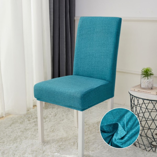 Set 6 huse universale pentru scaun, ELASTICE, Jojo Home, Turquoise, uni [1]