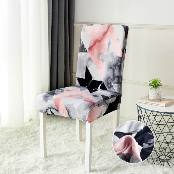 Set 6 huse universale pentru scaun, ELASTICE, Jojo Home, Multicolor, model clasic [1]