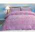 Lenjerie pentru pat dublu pufoasa CoCoLiNo, tip tricotaj, 4 piese, Lila [13]