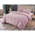 Lenjerie pentru pat dublu pufoasa CoCoLiNo, tip tricotaj, 4 piese, Lila [9]