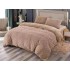 Lenjerie pentru pat dublu pufoasa CoCoLiNo, tip tricotaj, 4 piese, Maro [2]