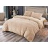 Lenjerie pentru pat dublu pufoasa CoCoLiNo, tip tricotaj, 4 piese, Bej [9]