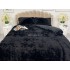 Lenjerie pat super pufoasa COCOLINO Fluffy 4 piese neagra [6]