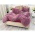 Lenjerie pat super pufoasa COCOLINO Fluffy 4 piese mov deschis [19]