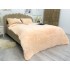Lenjerie pat super pufoasa COCOLINO Fluffy 4 piese somon-bej  [4]