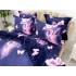 Lenjerie pat dublu, Super Pufoasa COCOLINO, 6 piese, Mov-Lila, fluturi [4]
