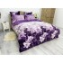 Lenjerie pat dublu, Super Pufoasa COCOLINO, 6 piese, Mov-Lila, crini [3]