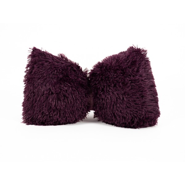 Perna funda Fluffy Mov Inchis [1]
