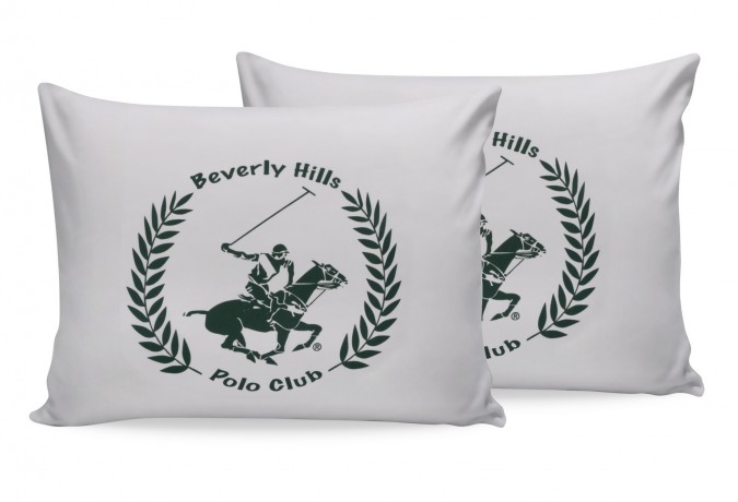 Set 2 fete de perna 50x70cm Beverly Hills Polo Club din Bumbac 100% Ranforce
