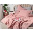 Set Patura groasa MERINOS tip cuvertura cu 2 fete de perna 50x70cm, Roz [2]