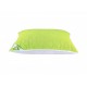 Perna matlasata cu 2 fete plush deluxe 50x70 cm, Verde