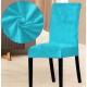 Set 6 huse universale pentru scaun Velvet Turquoise