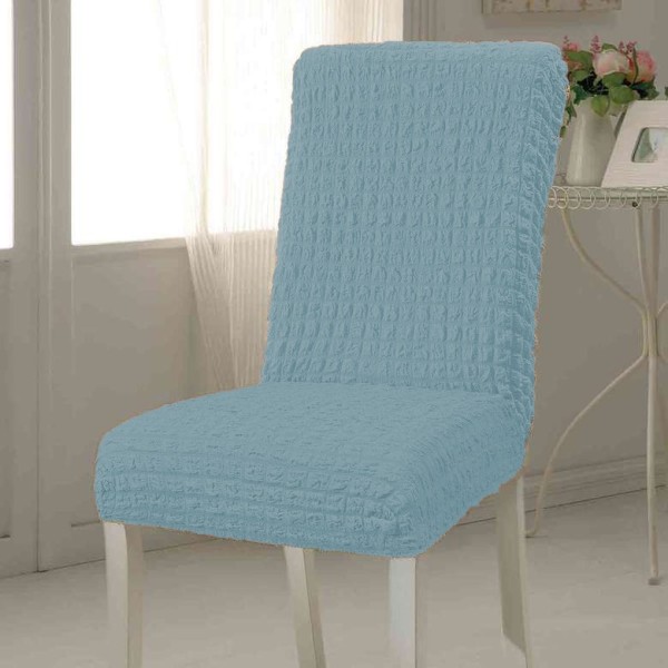 Set 6 huse creponate universale pentru scaun Blue [1]