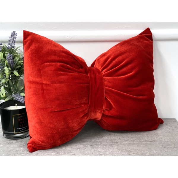 Perna funda decorativa din Catifea Rosie  cod AFC12 [1]