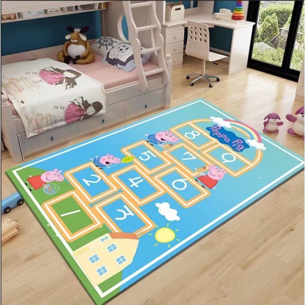 Covor copii 120x180cm pentru Dormitor si Living, Bleu [1]