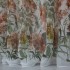 Perdea din matase imprimata - 500cm x 230cm, Rejansa pt. sina , flori de toamna [5]