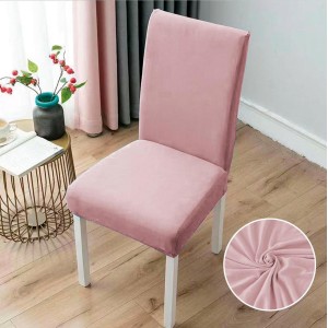 Set 6 huse universale pentru scaun, ELASTICE, Roz Set 6 huse universale pentru scaun, ELASTICE, Roz