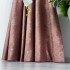 Set 2 Draperii Catifea cu insertii metalizate, Roz - V17, 140cm latime x 260cm inaltime, cu tiv lat pt bara [8]