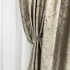 Set 2 Draperii Catifea cu insertii metalizate - 200cm x 232cm, Rejansa pt. bara , Grej - V4 [6]