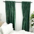Set 2 Draperii Catifea cu insertii metalizate, Verde Smarald - V12, 140cm latime x 260cm inaltime, cu tiv lat pt bara [7]