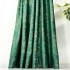 Set 2 Draperii Catifea cu insertii metalizate, Verde Smarald - V12, 140cm latime x 260cm inaltime, cu tiv lat pt bara [4]