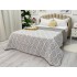 Cuvertura matlasata cu doua fete pentru pat dublu , 210x210, Gri, oriental [3]