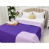 Cuvertura matlasata cu doua fete pentru pat dublu , 210x210, Mov-Lila [3]
