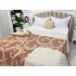 Cuvertura matlasata cu doua fete pentru pat dublu , 210x210, Bej-Maro, oriental [3]