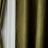Set 2 Draperii Soft Touch, cu Aspect Fin și Tenta Satinată, 140cm latime x 260cm înălțime, cu TIV LAT, Verde Kaki [7]
