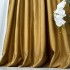 Draperie Soft Touch, cu Aspect Fin și Tenta Satinată, 140cm latime x 260cm înălțime, cu TIV LAT, Bej Gold [3]