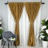 Draperie Soft Touch, cu Aspect Fin și Tenta Satinată, 140cm latime x 260cm înălțime, cu TIV LAT, Bej Gold [5]