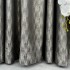Set 2 Draperii Lines, Satinata, Texturata, Antracit cu Bej, 140cm latime x 260cm inaltime, cu tiv lat pt bara [3]