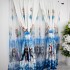  Set 2 Draperii Satinata pentru copii , Frozen- 200cm x 232cm , rejansa pt bara  [4]