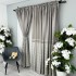 Set de 2 bucati Draperie Lines, tip panou 3 metri latime x 232cm inaltime x rejansa pt bara, Gri [2]