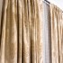 Set 2 draperii din Jacquard Satinat, 100x230cm, cu rejansa pentru sina, Bej Gold [7]