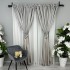 Set 2 Draperii Simplicity, tip panou 3 metri latime x 232cm inaltime, Rejansa pt. bara , Gri deschis [5]
