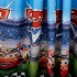Set 2 Draperii Satinate pentru copii, Cars, 140cm latime x 260cm inaltime, cu tiv lat pt bara [4]
