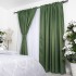 Set 2 draperii tip Bob de Orez , 250x230cm, cu tiv lat, Verde [2]