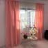 Set 2 draperii din Jacquard, 140x240cm, cu tiv lat, Roz Somon [5]