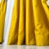 Set 2 Draperii Soft Touch, cu Aspect Fin și Tenta Satinată, 140cm latime x 260cm înălțime, cu TIV LAT, Galben [3]